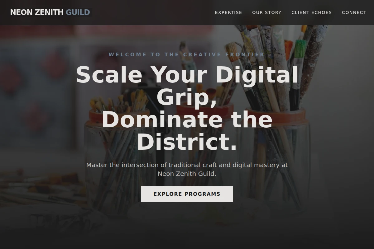 Sleek Art Studio