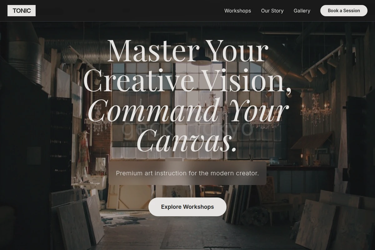 Tonic Art Studio