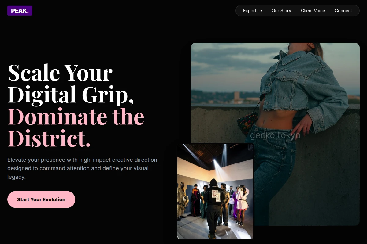 Peak Creative Direction