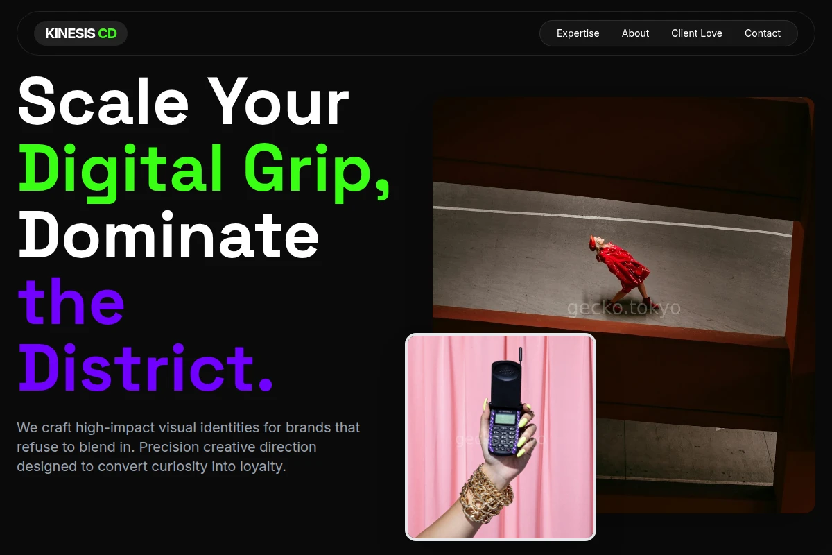 Kinesis Creative Direction