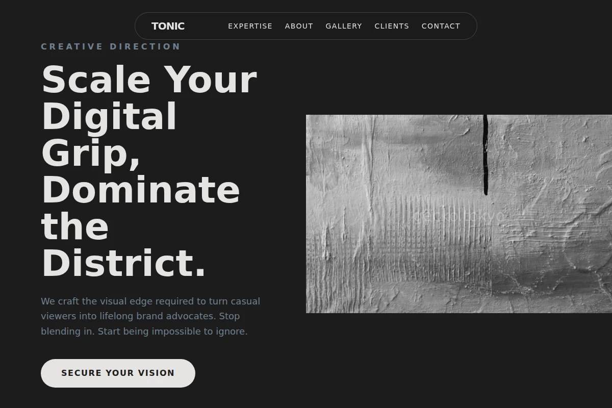 Tonic Creative Direction